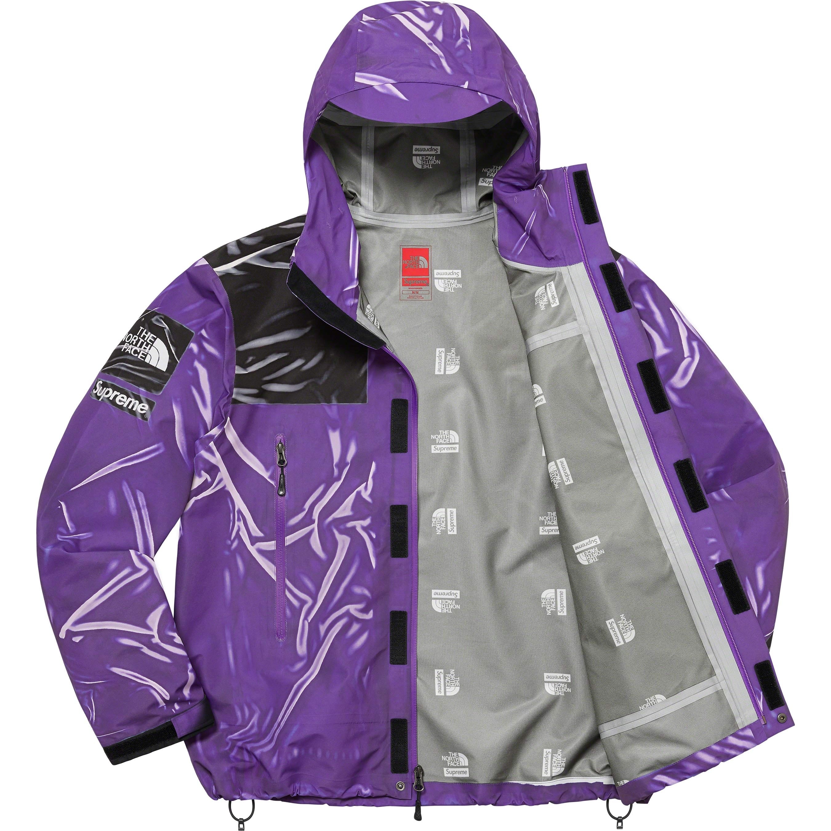 Supreme®/The North Face® Trompe L’oeil Printed Taped Seam Shell Jacket view 10